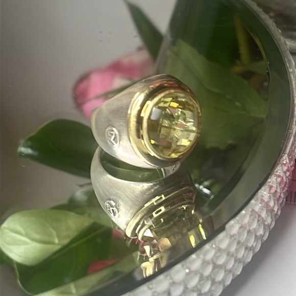 David Yurman Jewelry - DAVID YURMAN LIME CITRINE RING